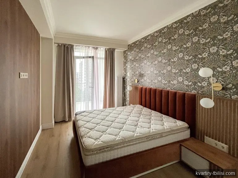Трёхкомнатная квартира в Кукиа — 900 USD/мес | Tbilisi Homes