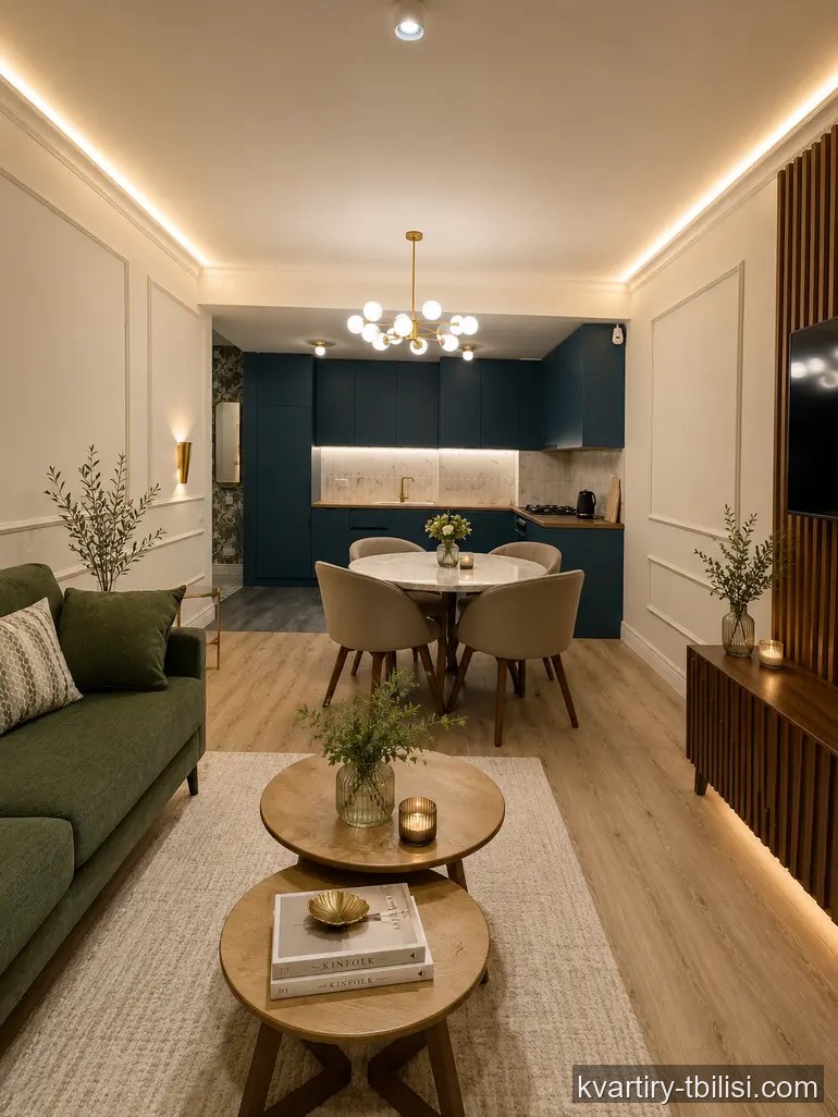 3-bedroom Apartment for rent in Kukia, Tbilisi, 90 sqm, floor 9/16 — 850 USD/month | Tbilisi Homes