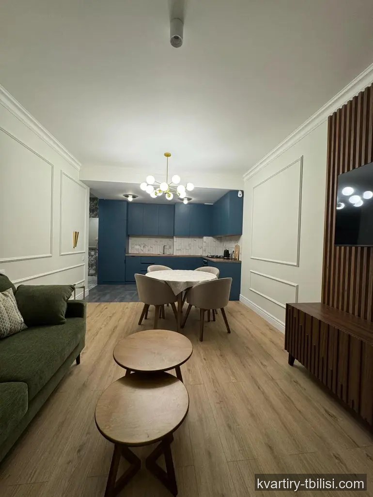 3-bedroom Apartment for rent in Kukia, Tbilisi, 90 sqm, floor 9/16 — 850 USD/month | Tbilisi Homes