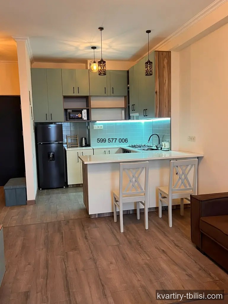 2-bedroom Apartment for rent in Lisi, Tbilisi, 48 sqm, floor 6/12 — 550 USD/month | Tbilisi Homes