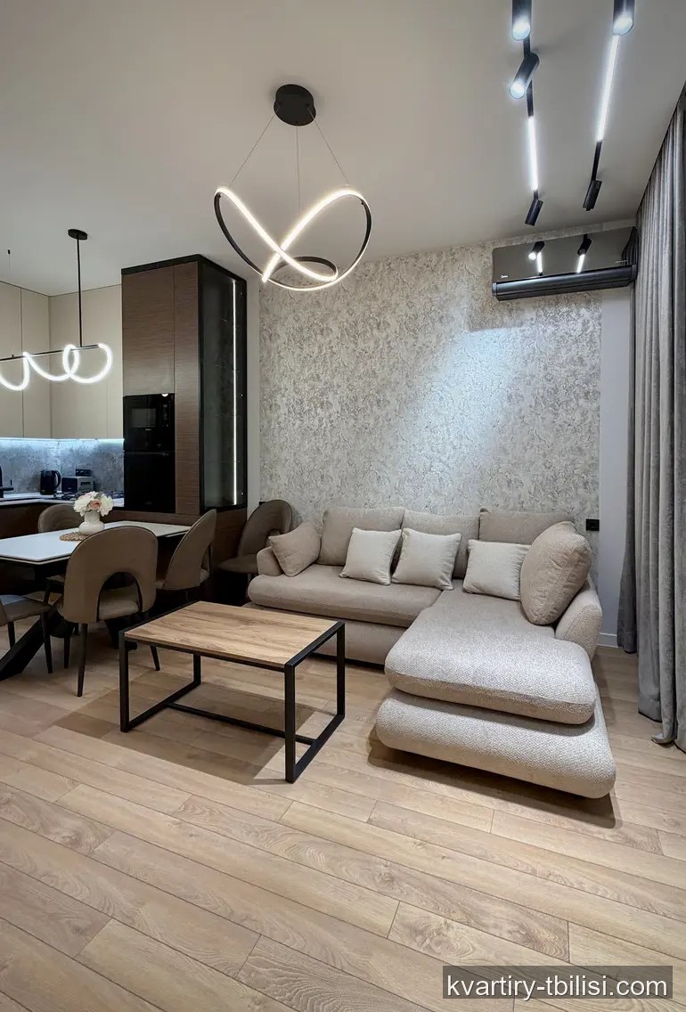 Двухкомнатная квартира в Лиси — 1 100 USD/мес | Tbilisi Homes