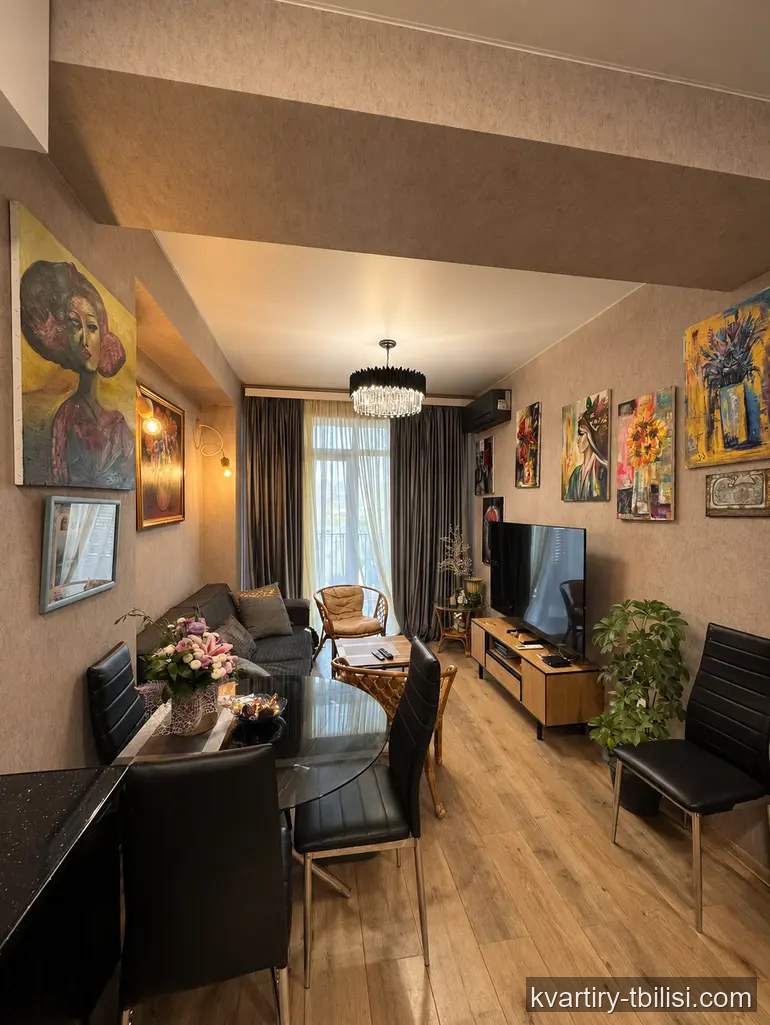 Двухкомнатная квартира в Лиси — 800 USD/мес | Tbilisi Homes