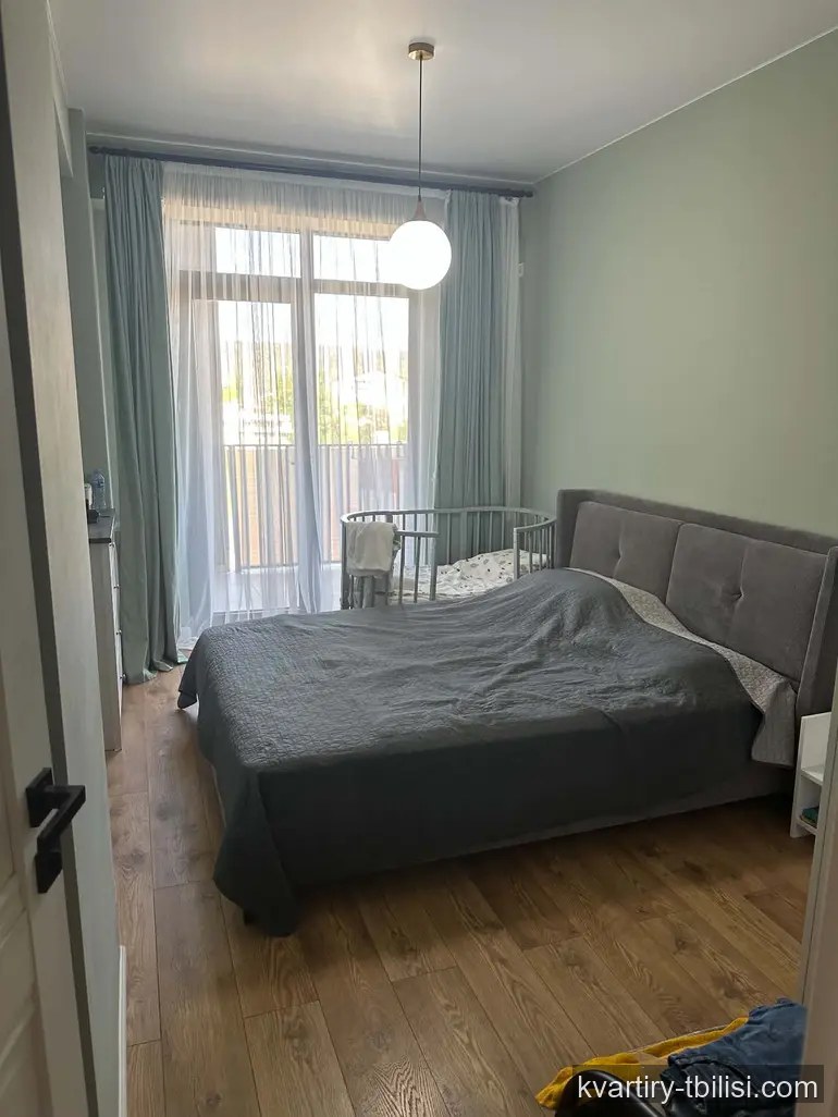 3-bedroom Apartment for rent in Lisi, Tbilisi, 80 sqm, floor 4/9 — 1 000 USD/month | Tbilisi Homes