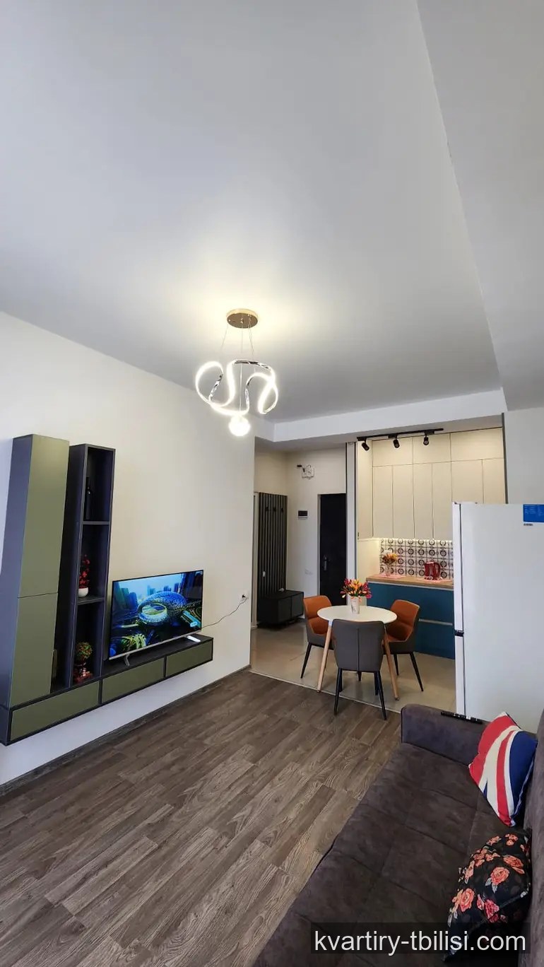 2-bedroom Apartment for rent in Moskovsky Ave, Tbilisi, 44 sqm, floor 5/15 — 500 USD/month | Tbilisi Homes