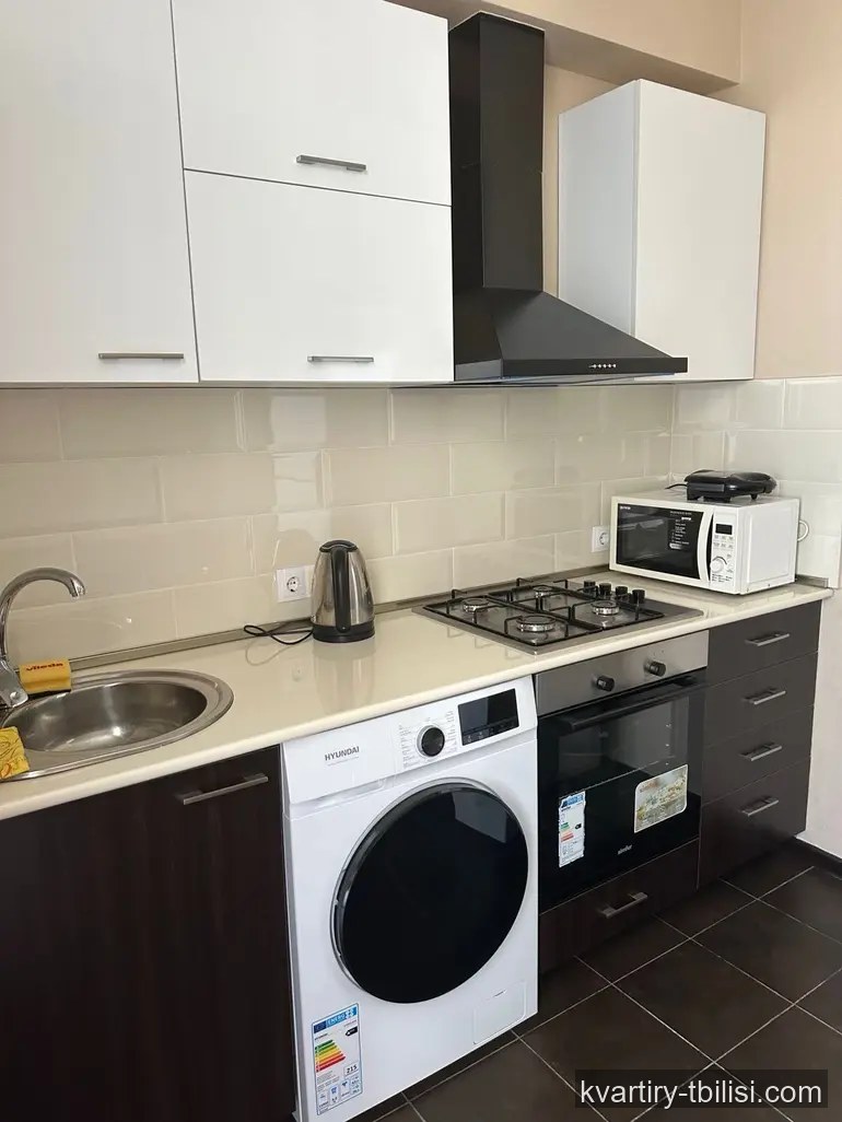 2-bedroom Apartment for rent in Moskovsky Ave, Tbilisi, 50 sqm, floor 7/15 — 500 USD/month | Tbilisi Homes