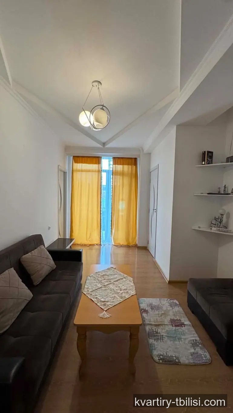 4-bedroom Apartment for rent in Moskovsky Ave, Tbilisi, 63 sqm, floor 4/14 — 559 USD/month | Tbilisi Homes