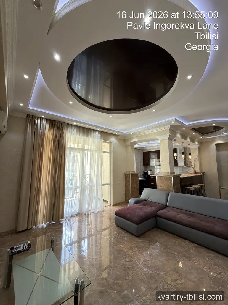 2-bedroom Apartment for rent in Mtatsminda, Tbilisi, 74 sqm, floor 3/8 — 900 USD/month | Tbilisi Homes