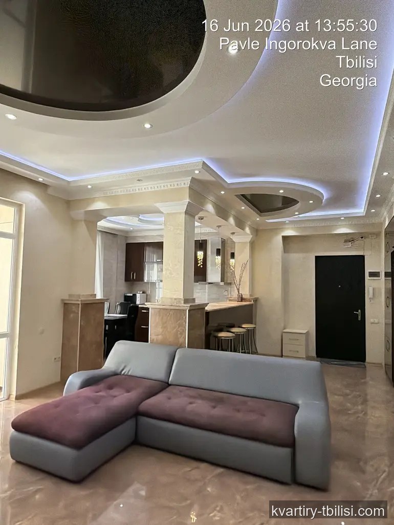 2-bedroom Apartment for rent in Mtatsminda, Tbilisi, 74 sqm, floor 3/8 — 900 USD/month | Tbilisi Homes