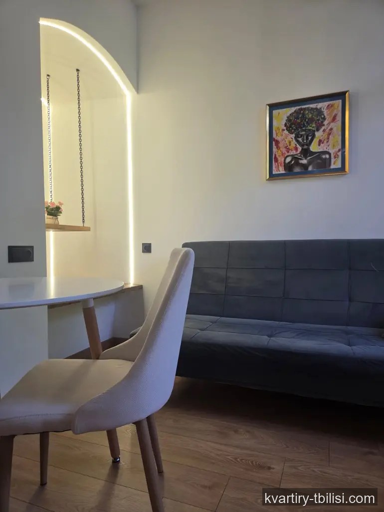 Двухкомнатная квартира на Мтацминде — 600 USD/мес | Tbilisi Homes