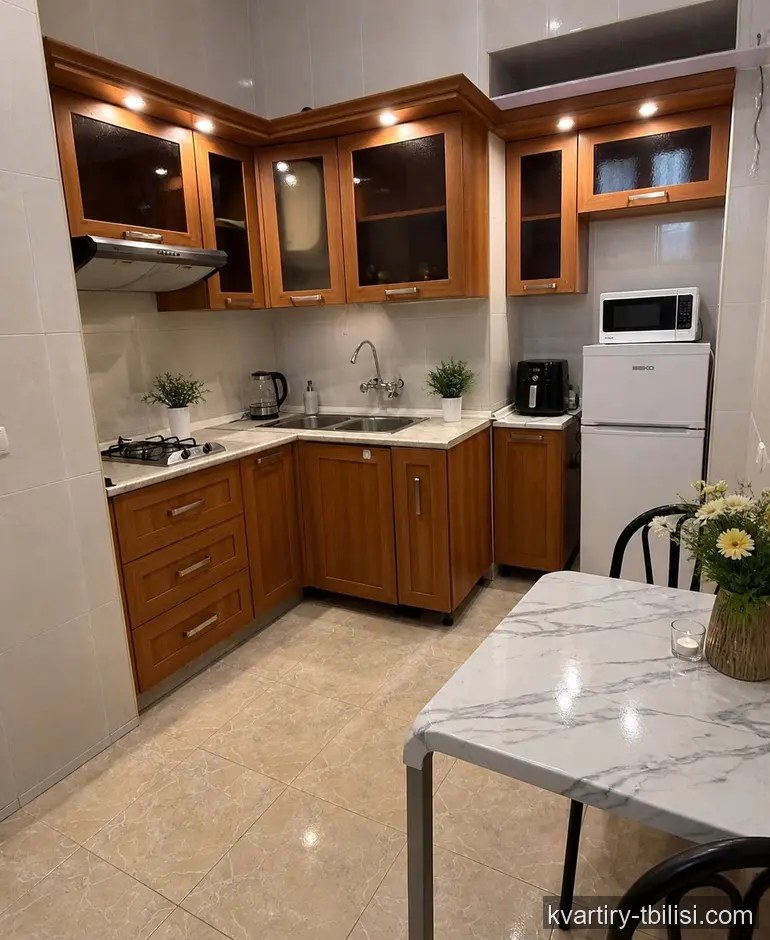 Двухкомнатная квартира на Мтацминде — 1 000 USD/мес | Tbilisi Homes