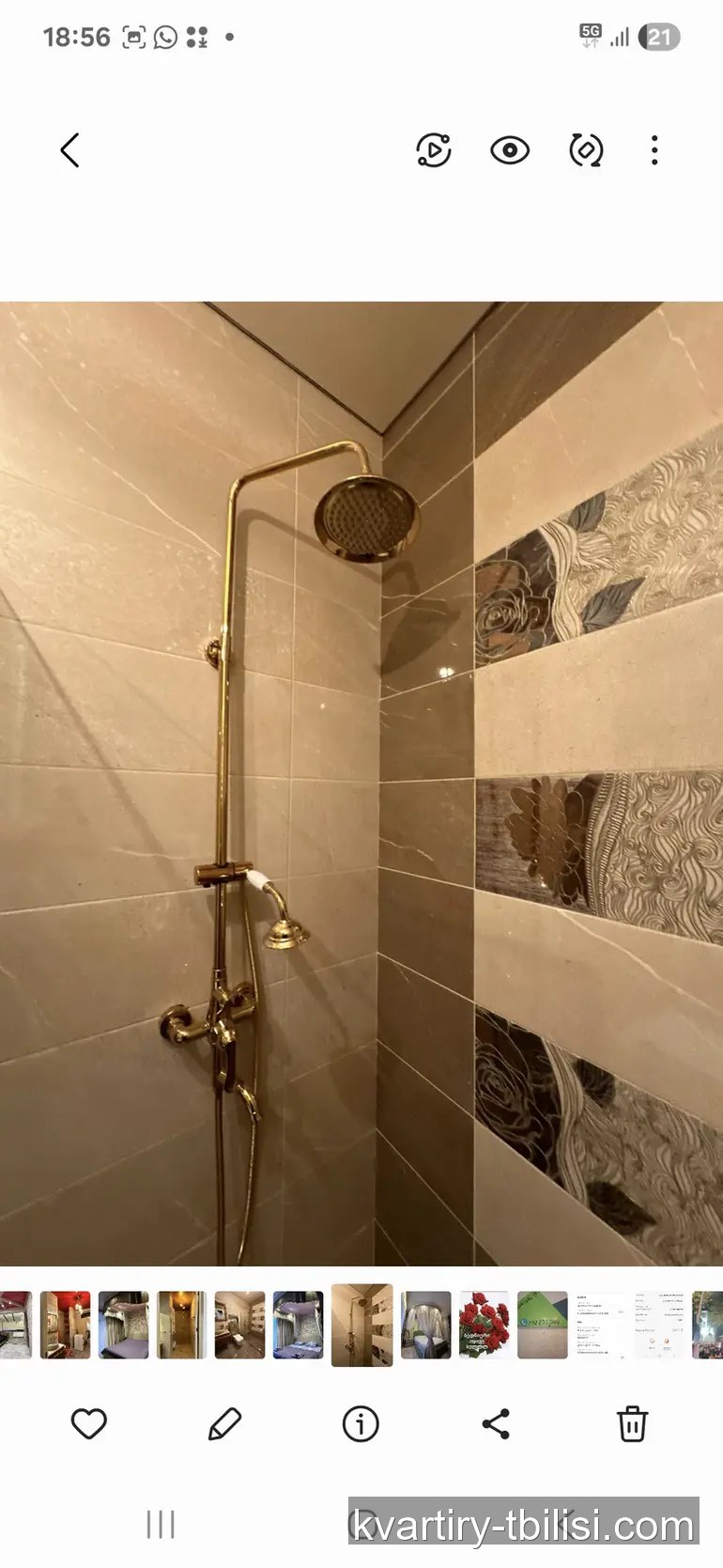 3-bedroom Apartment for rent in Mtatsminda, Tbilisi, 100 sqm, floor 7/7 — 1 500 USD/month | Tbilisi Homes