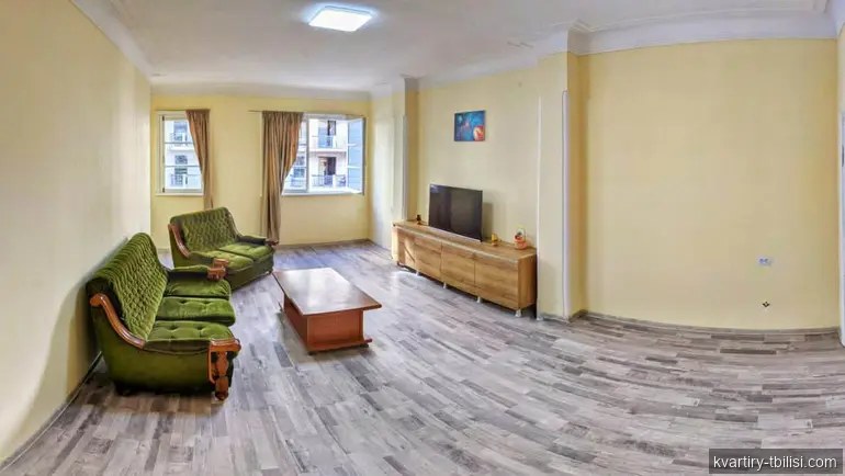 Трёхкомнатная квартира на Мтацминде — 1 200 USD/мес | Tbilisi Homes