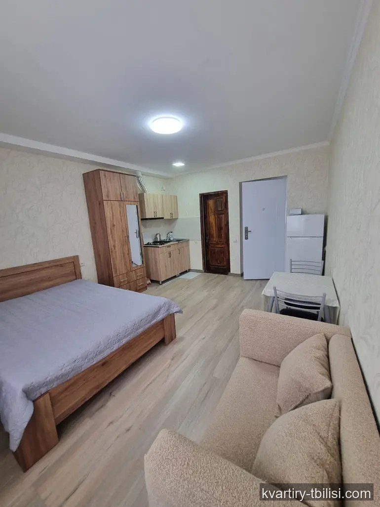 Однокомнатная квартира в Мухиани — 418 USD/мес | Tbilisi Homes