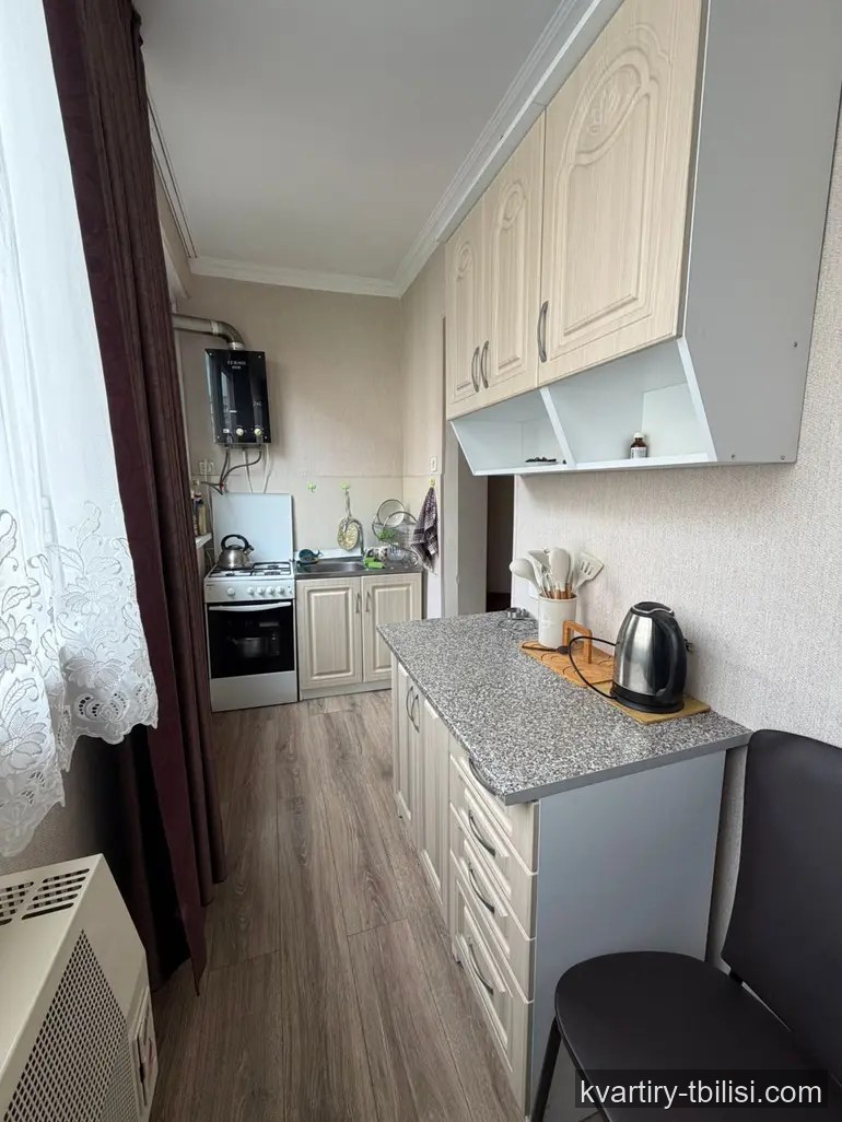 Однокомнатная квартира в Мухиани — 416 USD/мес | Tbilisi Homes