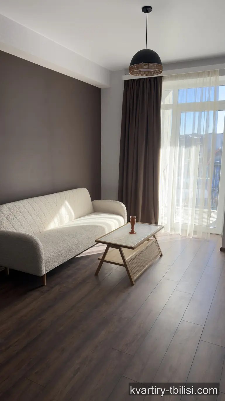 2-bedroom Apartment for rent in Mukhiani, Tbilisi, 56 sqm, floor 9/16 — 550 USD/month | Tbilisi Homes