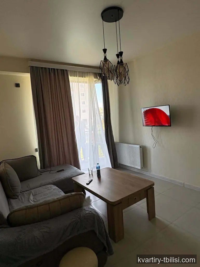 2-bedroom Apartment for rent in Mukhiani, Tbilisi, 44 sqm, floor 7/12 — 419 USD/month | Tbilisi Homes