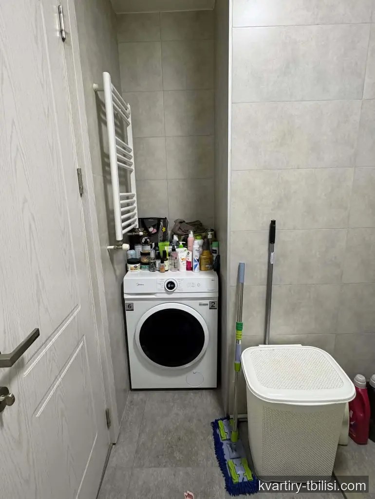 2-bedroom Apartment for rent in Mukhiani, Tbilisi, 44 sqm, floor 7/12 — 419 USD/month | Tbilisi Homes