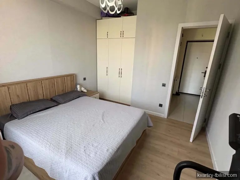 2-bedroom Apartment for rent in Mukhiani, Tbilisi, 44 sqm, floor 7/12 — 419 USD/month | Tbilisi Homes