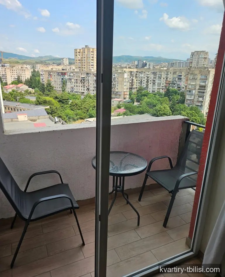 2-bedroom Apartment for rent in Mukhiani, Tbilisi, 45 sqm, floor 10/17 — 550 USD/month | Tbilisi Homes