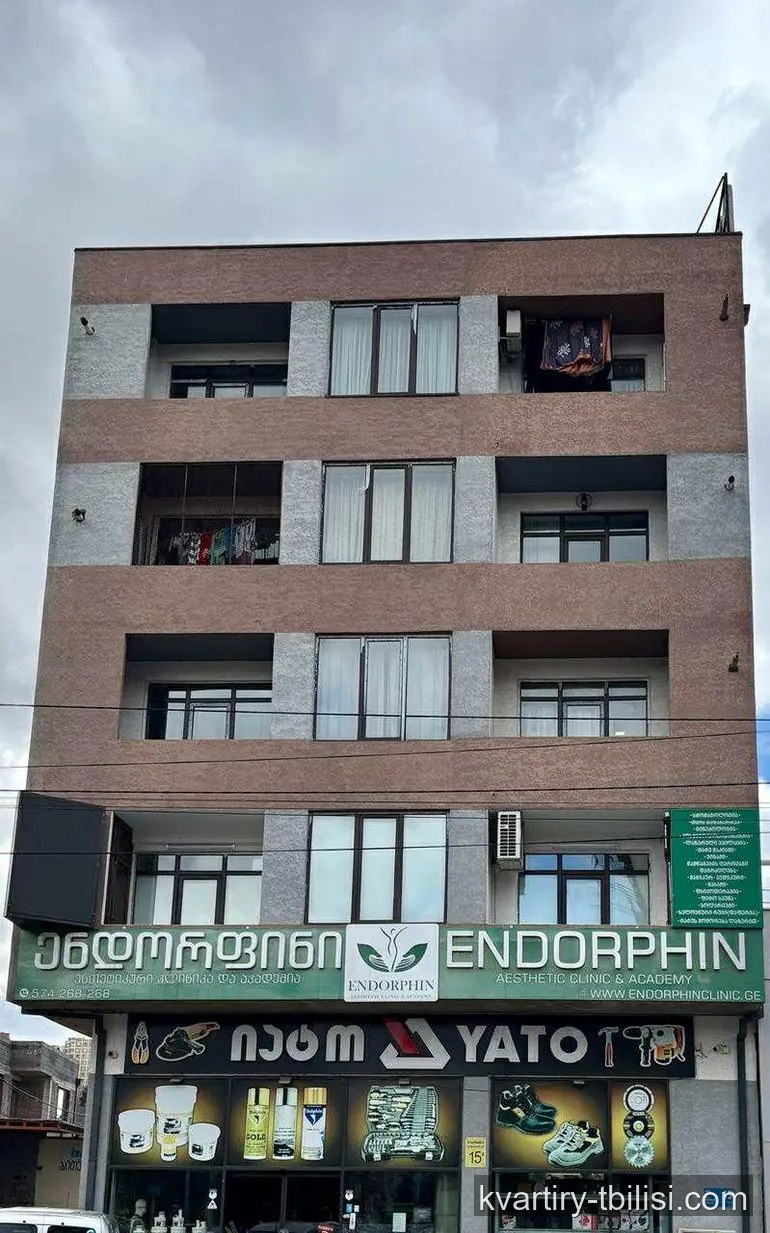 2-bedroom Apartment for rent in Mukhiani, Tbilisi, 46 sqm, floor 4/5 — 450 USD/month | Tbilisi Homes