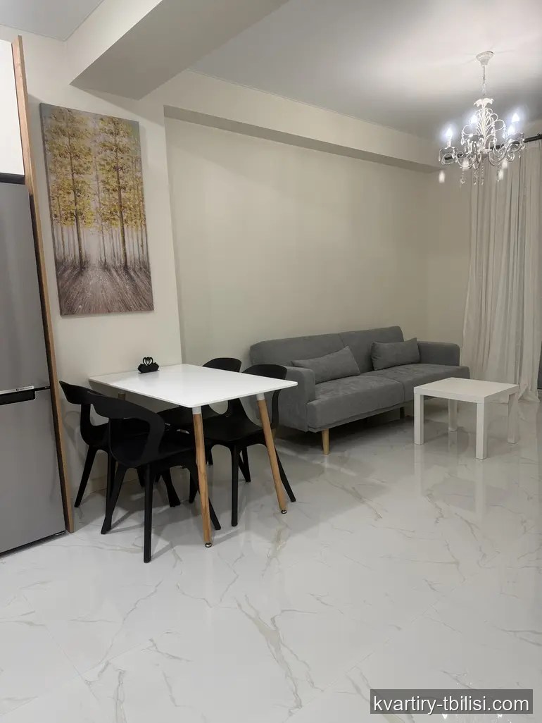 Двухкомнатная квартира в Мухиани — 500 USD/мес | Tbilisi Homes