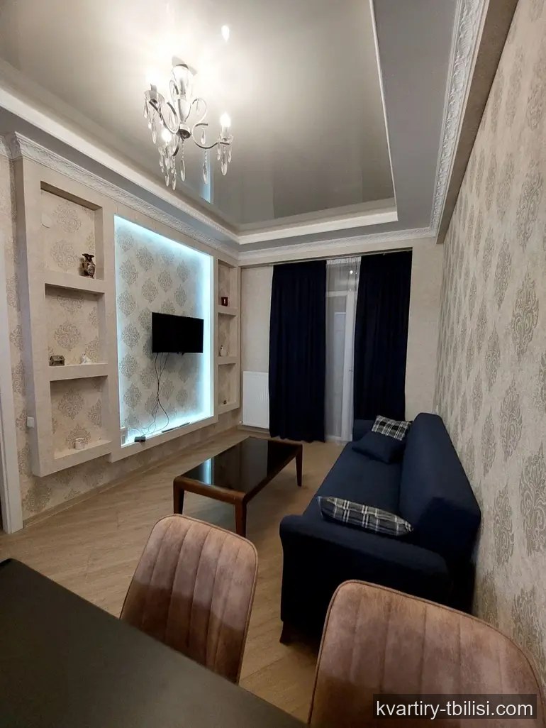 Двухкомнатная квартира в Мухиани — 450 USD/мес | Tbilisi Homes