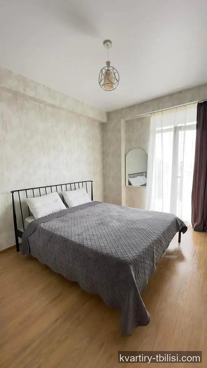 2-bedroom Apartment for rent in Mukhiani, Tbilisi, 58 sqm, floor 16/16 — 419 USD/month | Tbilisi Homes