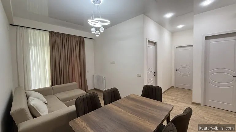 Трёхкомнатная квартира в Мухиани — 574 USD/мес | Tbilisi Homes