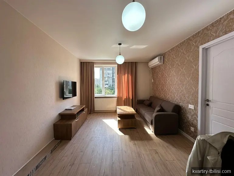 3-bedroom Apartment for rent in Mukhiani, Tbilisi, 80 sqm, floor 5/16 — 570 USD/month | Tbilisi Homes