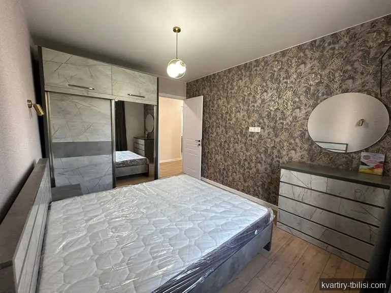 3-bedroom Apartment for rent in Mukhiani, Tbilisi, 80 sqm, floor 5/16 — 570 USD/month | Tbilisi Homes