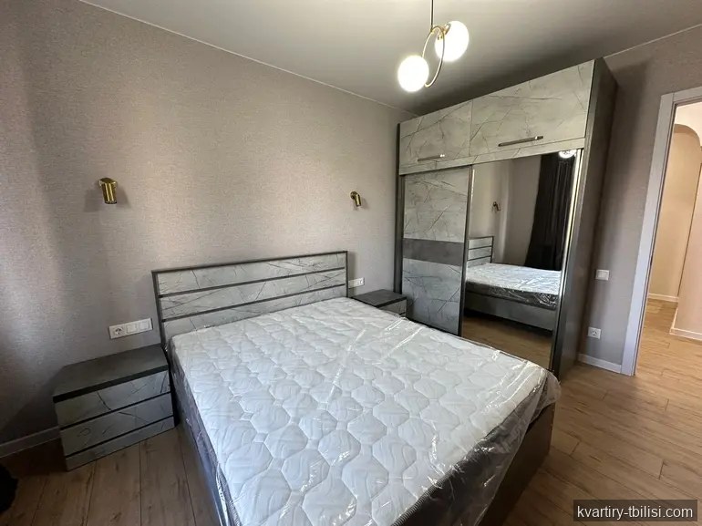 3-bedroom Apartment for rent in Mukhiani, Tbilisi, 80 sqm, floor 5/16 — 570 USD/month | Tbilisi Homes