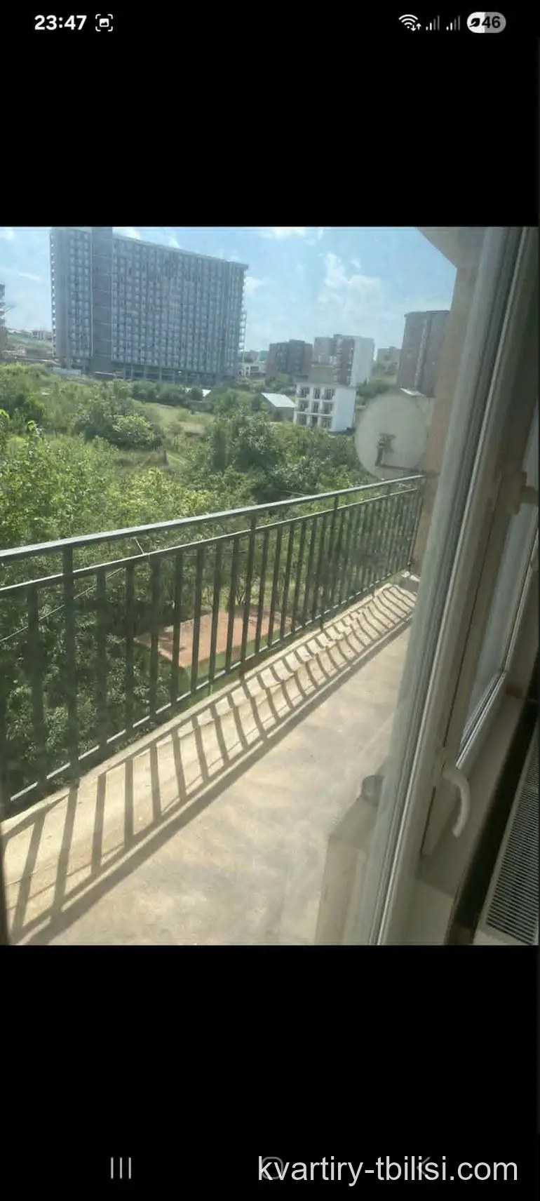 3-bedroom Apartment for rent in Mukhiani, Tbilisi, 77 sqm, floor 3/12 — 495 USD/month | Tbilisi Homes