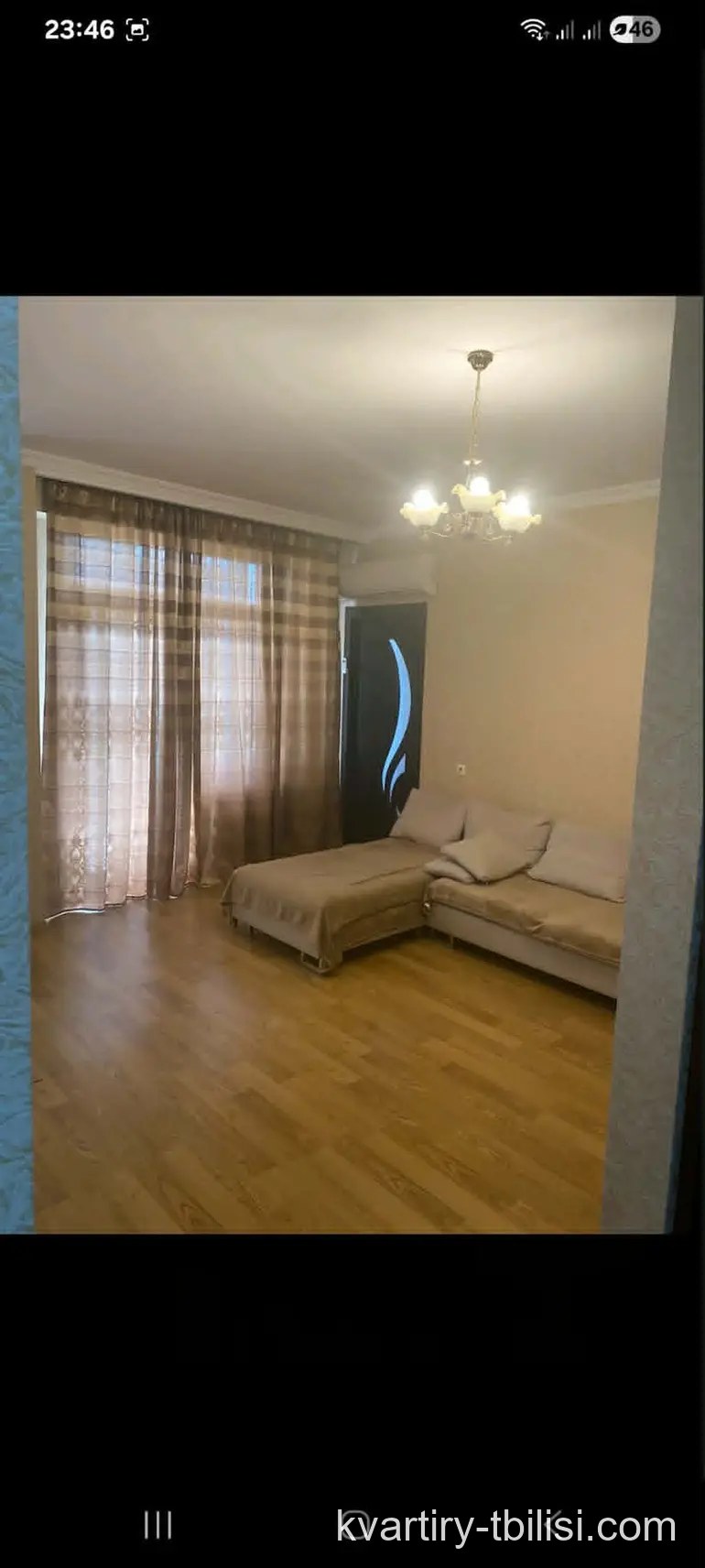 3-bedroom Apartment for rent in Mukhiani, Tbilisi, 77 sqm, floor 3/12 — 495 USD/month | Tbilisi Homes