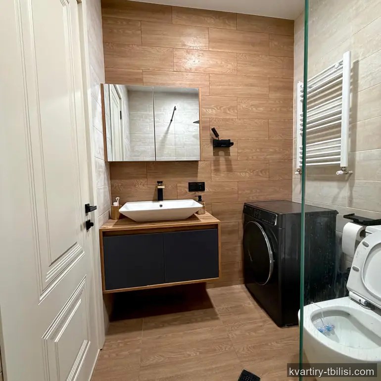 Трёхкомнатная квартира в Мухиани — 518 USD/мес | Tbilisi Homes