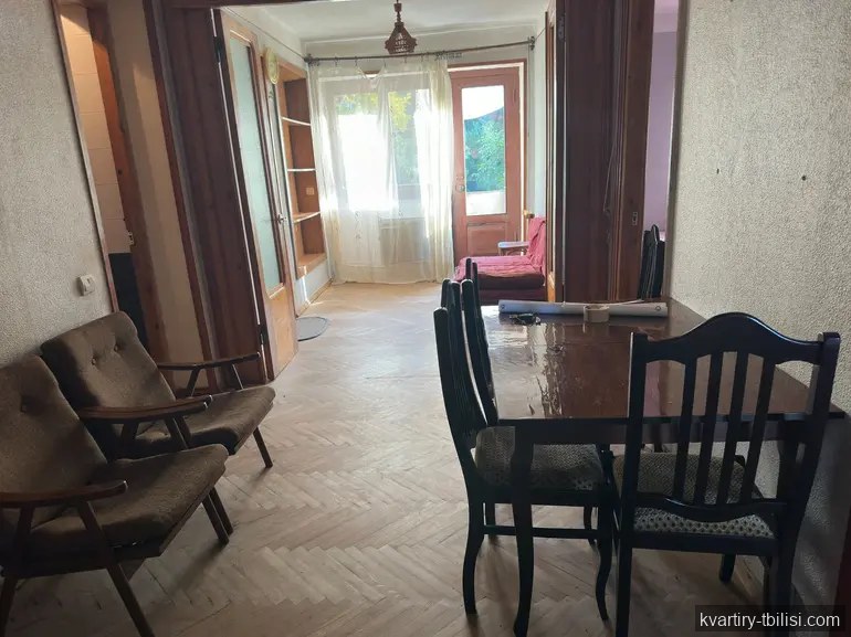 Трёхкомнатная квартира в Мухиани — 460 USD/мес | Tbilisi Homes