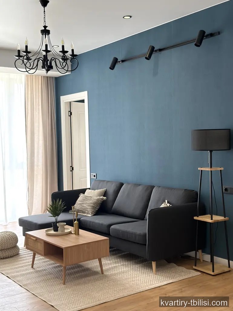 Четырёхкомнатная квартира в Мухиани — 1 200 USD/мес | Tbilisi Homes