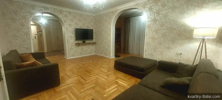 4-bedroom Apartment for rent in Mukhiani, Tbilisi, 115 sqm, floor 8/9 — 800 USD/month | Tbilisi Homes