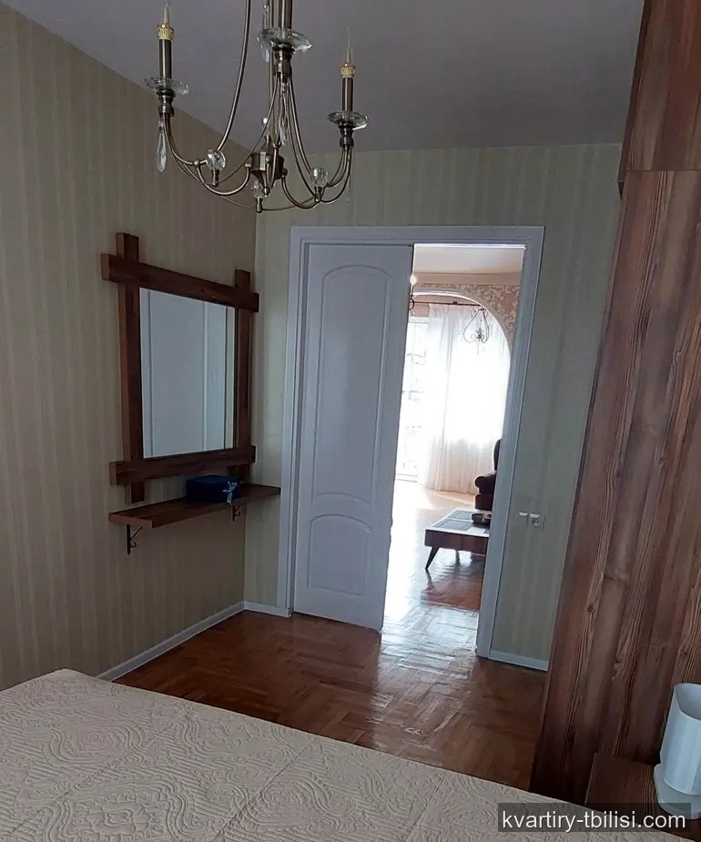 4-bedroom Apartment for rent in Mukhiani, Tbilisi, 115 sqm, floor 8/9 — 800 USD/month | Tbilisi Homes