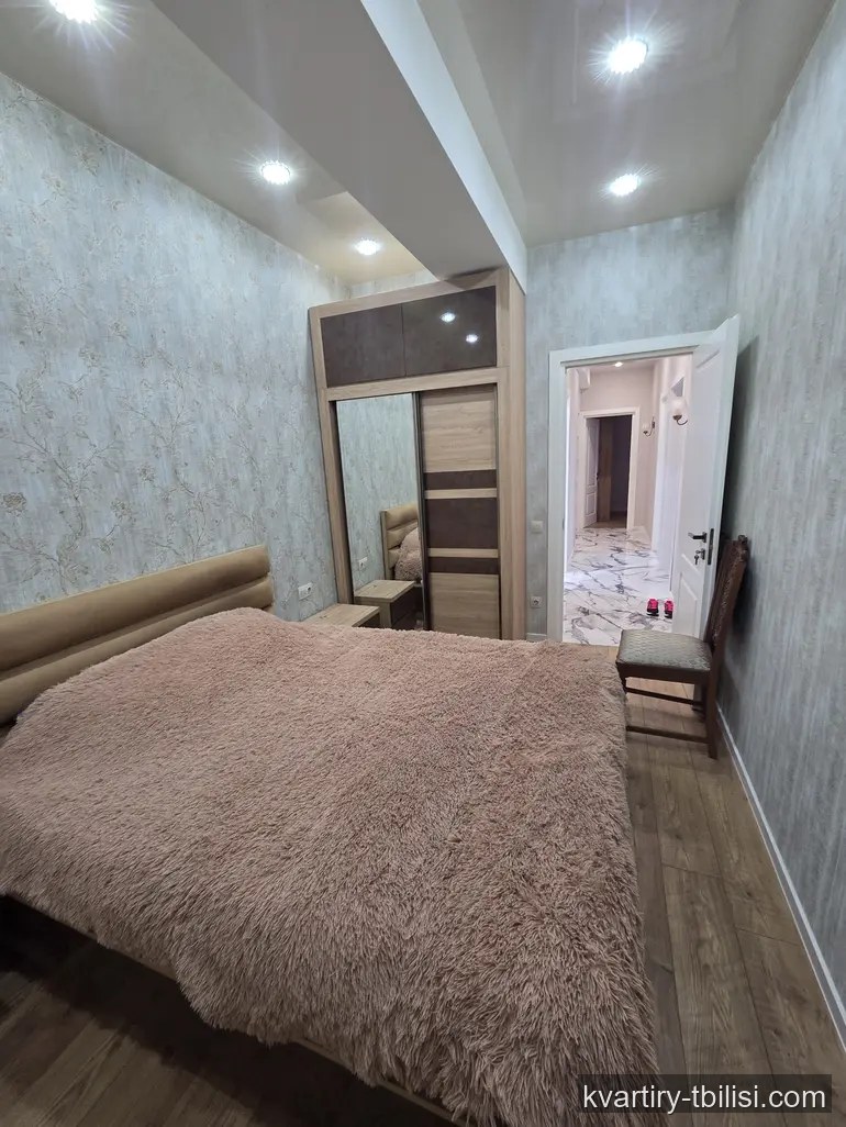 4-bedroom Apartment for rent in Mukhiani, Tbilisi, 85 sqm, floor 4/8 — 680 USD/month | Tbilisi Homes