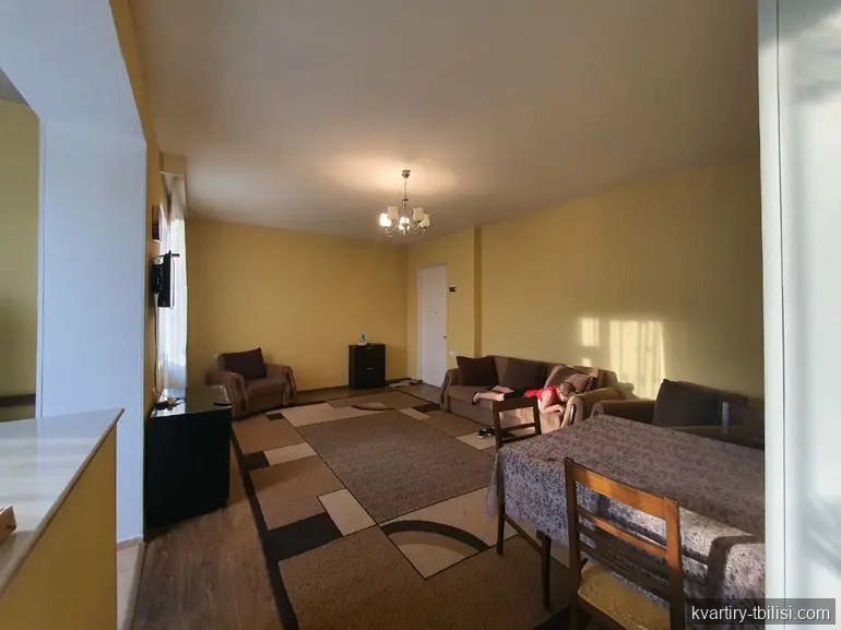 1-bedroom Apartment for rent in Nadzaladevi, Tbilisi, 63 sqm, floor 3/7 — 495 USD/month | Tbilisi Homes