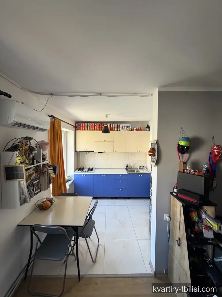 1-bedroom Apartment for rent in Nadzaladevi, Tbilisi, 33 sqm, floor 3/5 — 420 USD/month | Tbilisi Homes