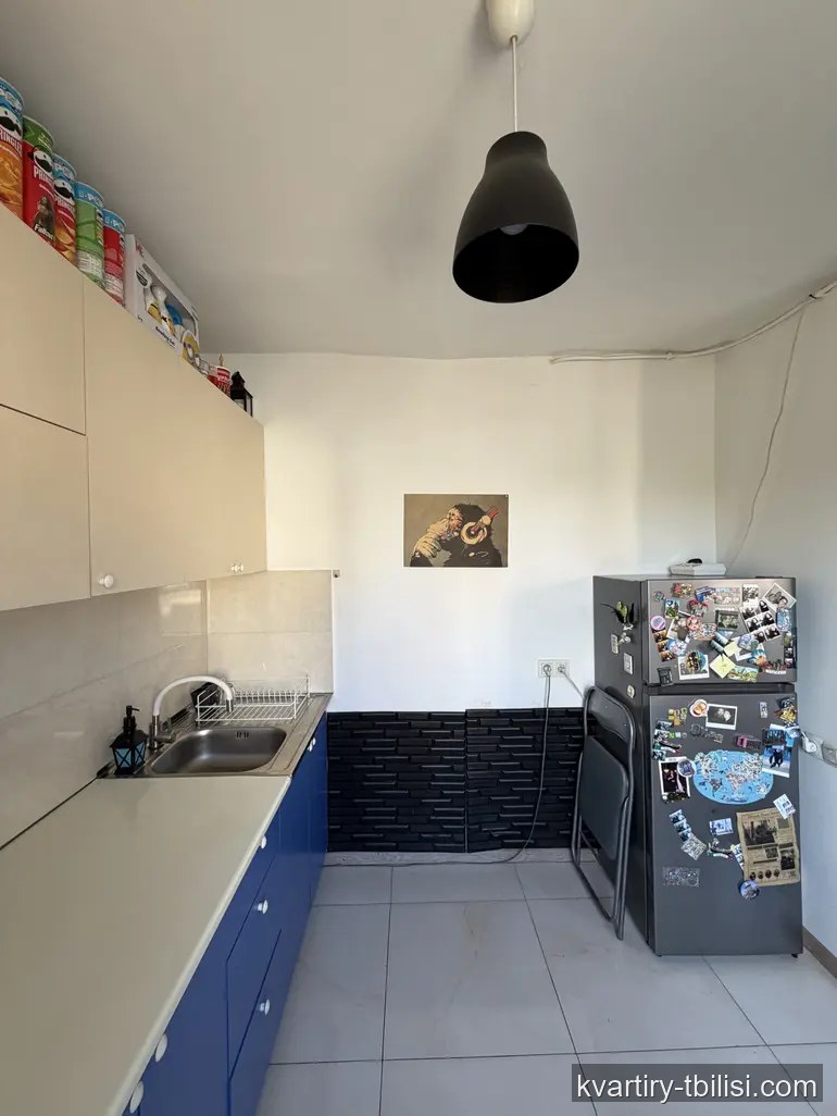 1-bedroom Apartment for rent in Nadzaladevi, Tbilisi, 33 sqm, floor 3/5 — 420 USD/month | Tbilisi Homes