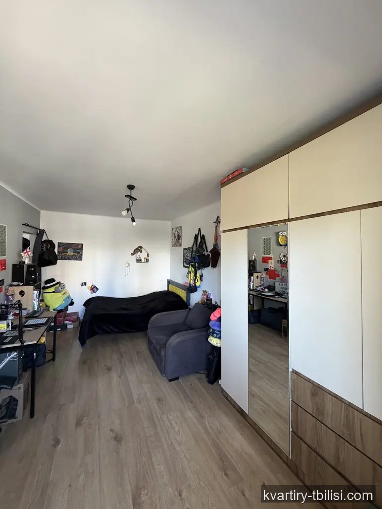 1-bedroom Apartment for rent in Nadzaladevi, Tbilisi, 33 sqm, floor 3/5 — 420 USD/month | Tbilisi Homes