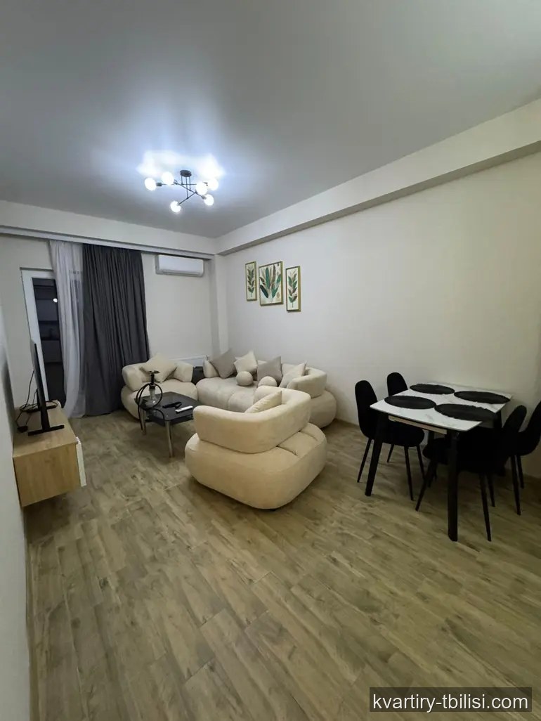 Двухкомнатная квартира в Надзаладеви — 650 USD/мес | Tbilisi Homes