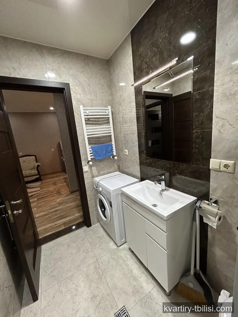 2-bedroom Apartment for rent in Nadzaladevi, Tbilisi, 51 sqm, floor 4/7 — 550 USD/month | Tbilisi Homes