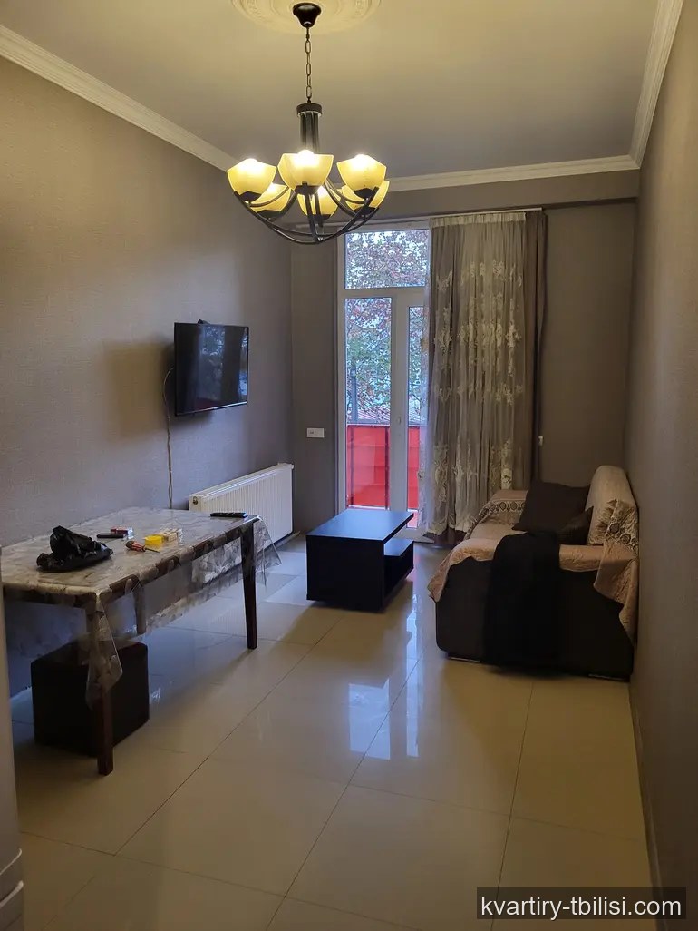 2-bedroom Apartment for rent in Nadzaladevi, Tbilisi, 60 sqm, floor 3/9 — 500 USD/month | Tbilisi Homes