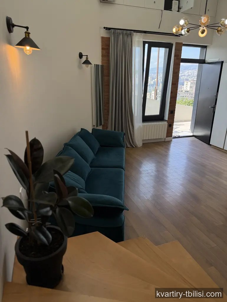 Двухкомнатная квартира в Надзаладеви — 750 USD/мес | Tbilisi Homes