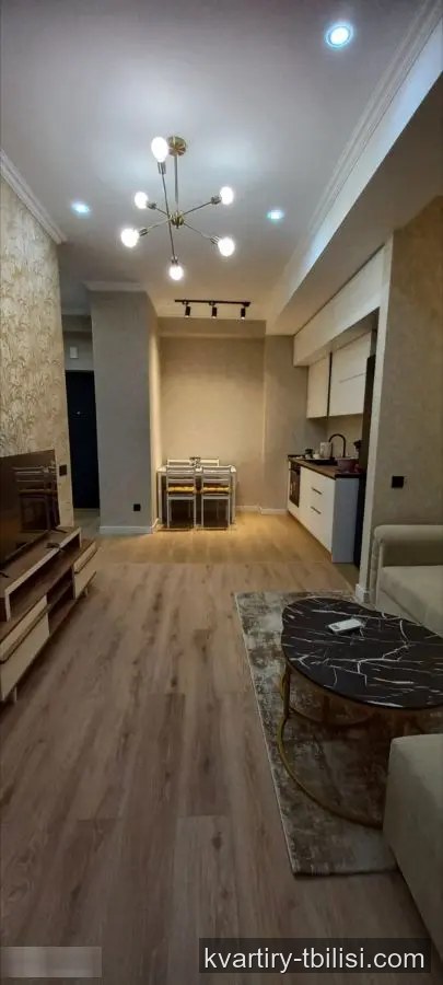 2-bedroom Apartment for rent in Nadzaladevi, Tbilisi, 50 sqm, floor 8/10 — 550 USD/month | Tbilisi Homes
