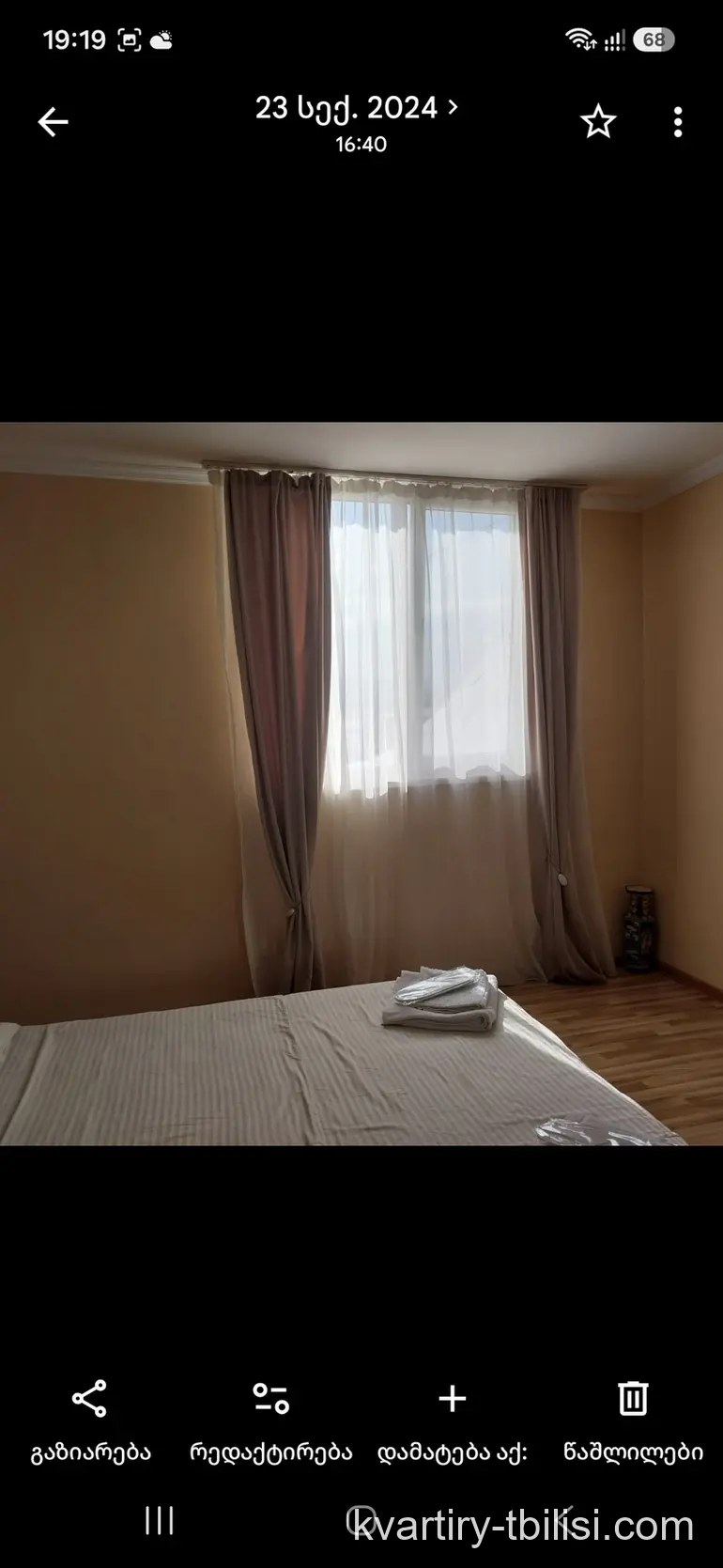 2-bedroom Apartment for rent in Nadzaladevi, Tbilisi, 43 sqm, floor 1/1 — 461 USD/month | Tbilisi Homes