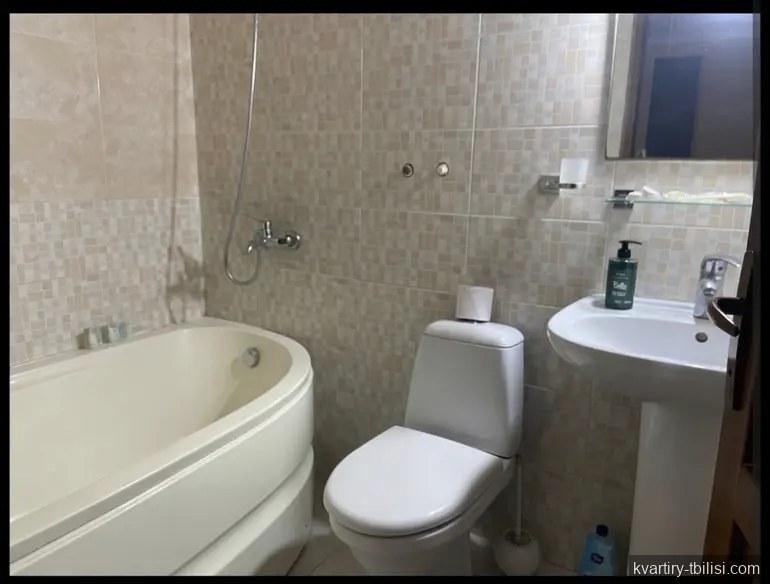2-bedroom Apartment for rent in Nadzaladevi, Tbilisi, 43 sqm, floor 1/1 — 461 USD/month | Tbilisi Homes